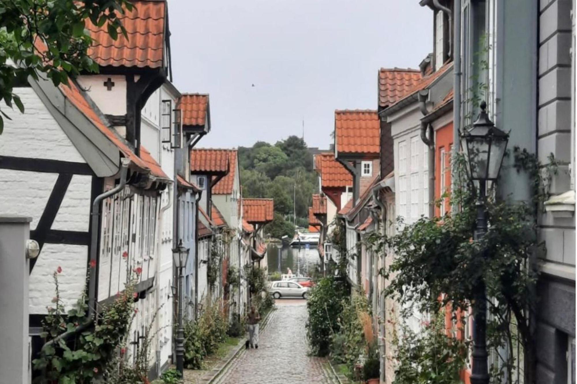 Kuestenliebe -Mit Traumhaftem Meerblick Und Balkon Flensburg Exterior photo